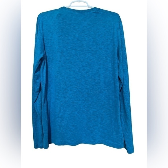 Nike Dri-Fit Mens Long Sleeve Crew Neck T Shirt Size M Blue - Picture 2 of 5